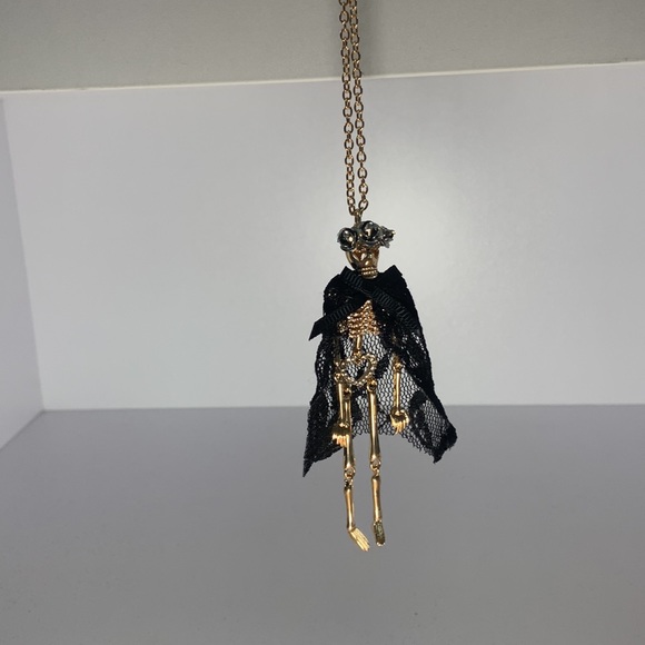 Betsey Johnson Skeleton Necklace - Picture 12 of 13